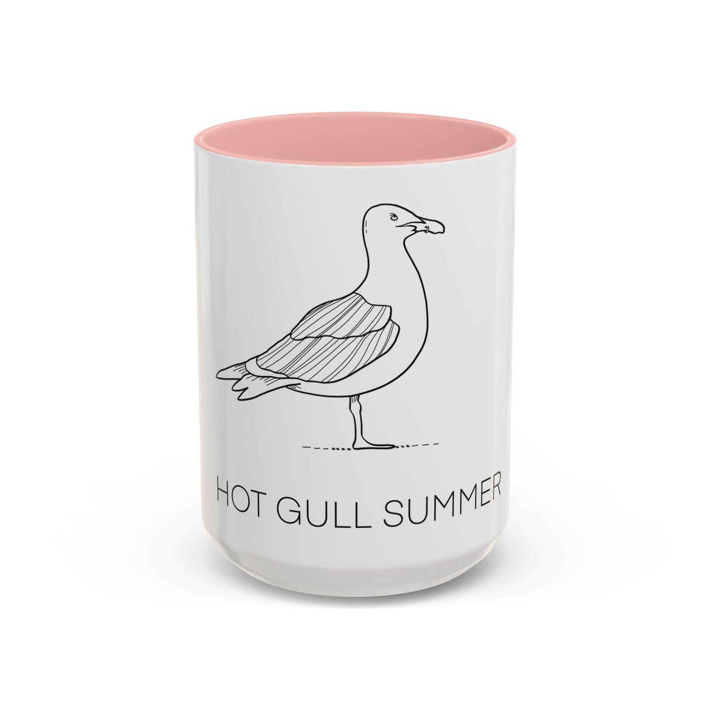 Hot Gull Summer Accent Mug - One Bird