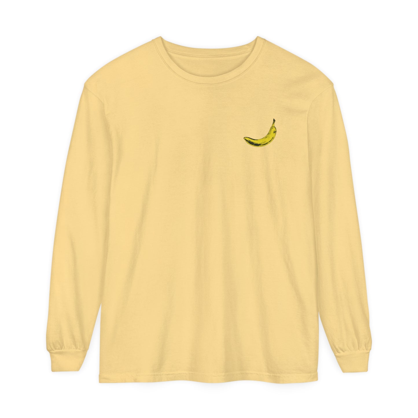 Everything Goes Bad Yellow Banana Long Sleeve Tee