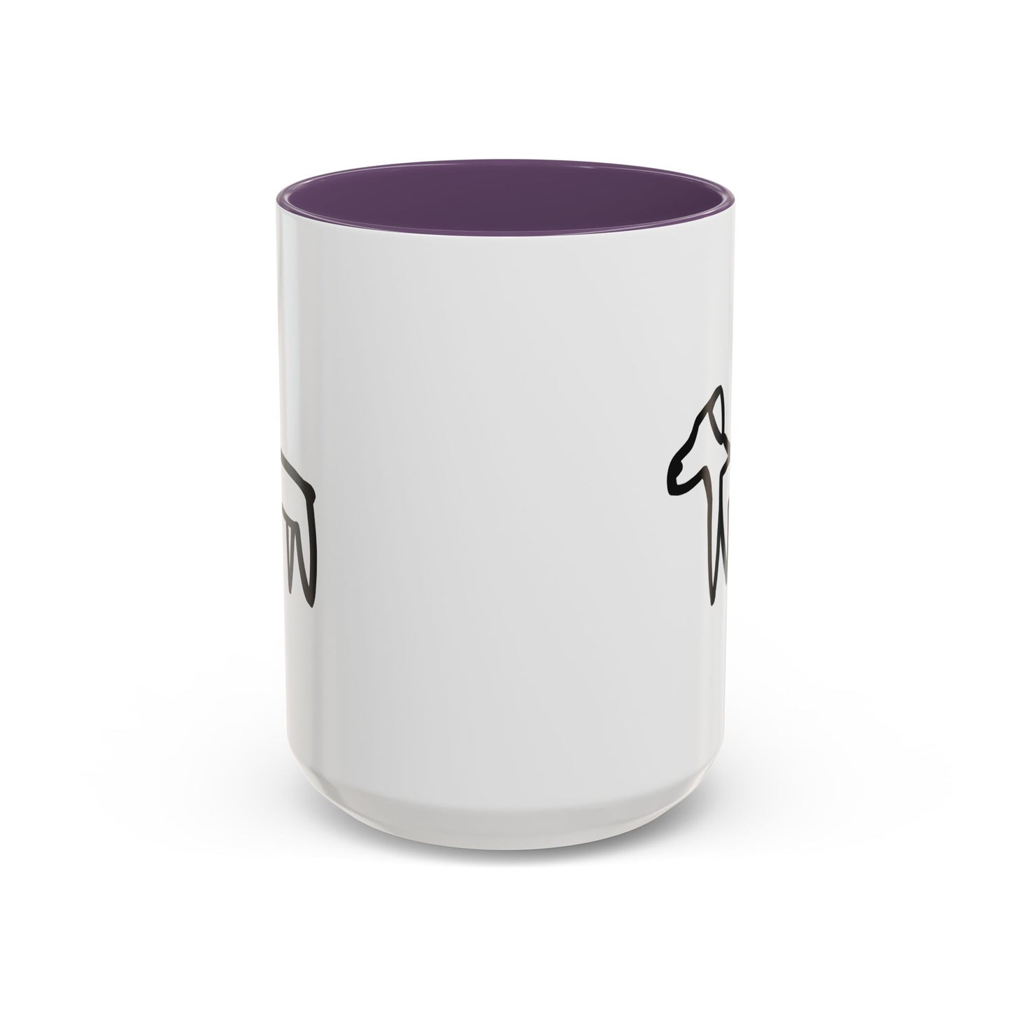 Double Dog Accent Mug