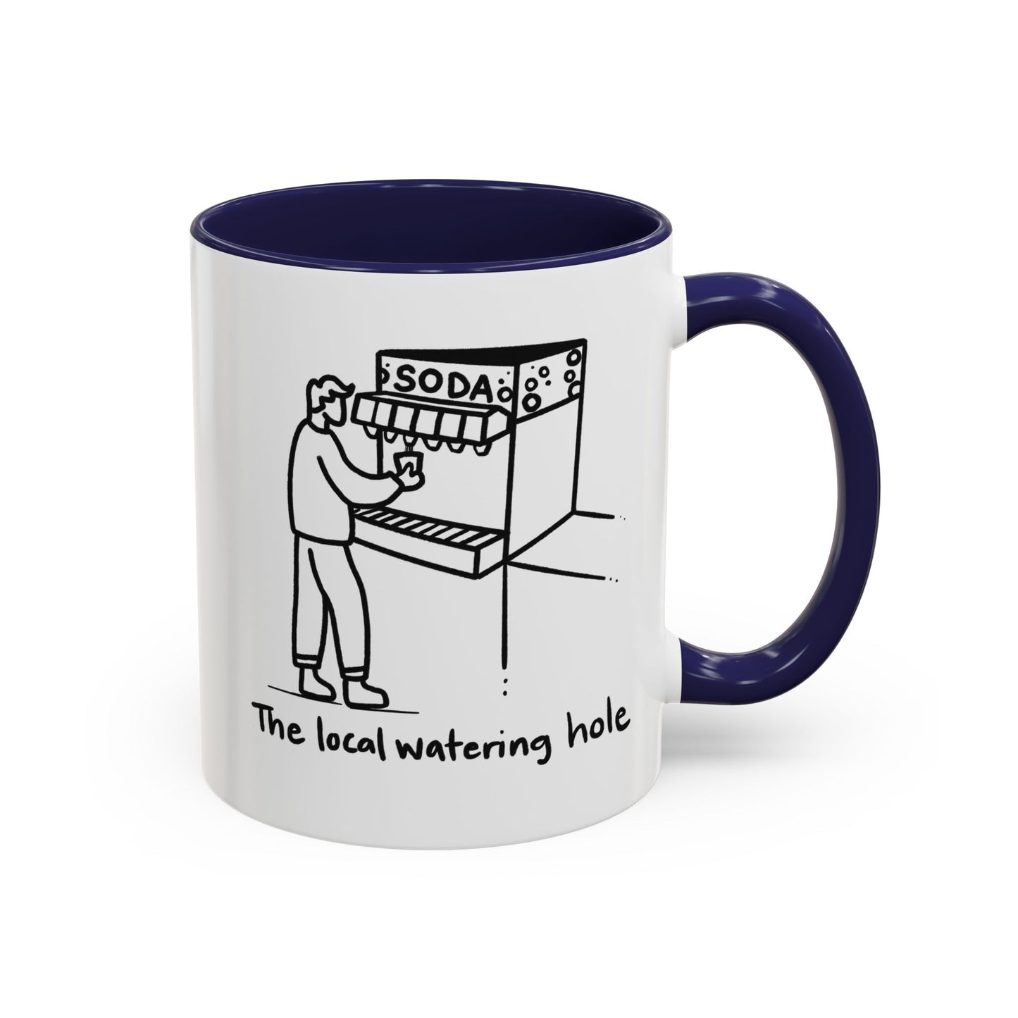 Local Watering Hole Accent Mug