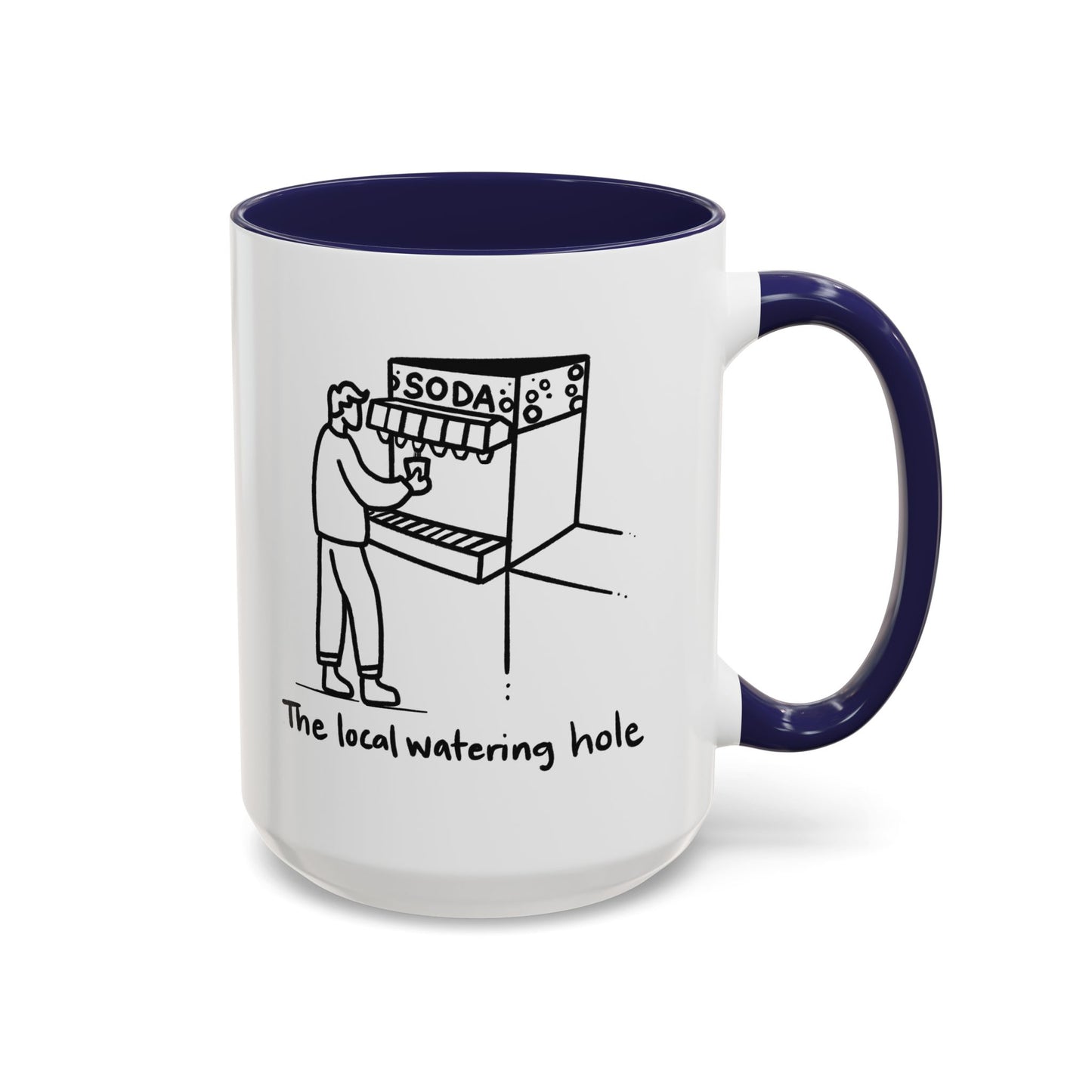 Local Watering Hole Accent Mug