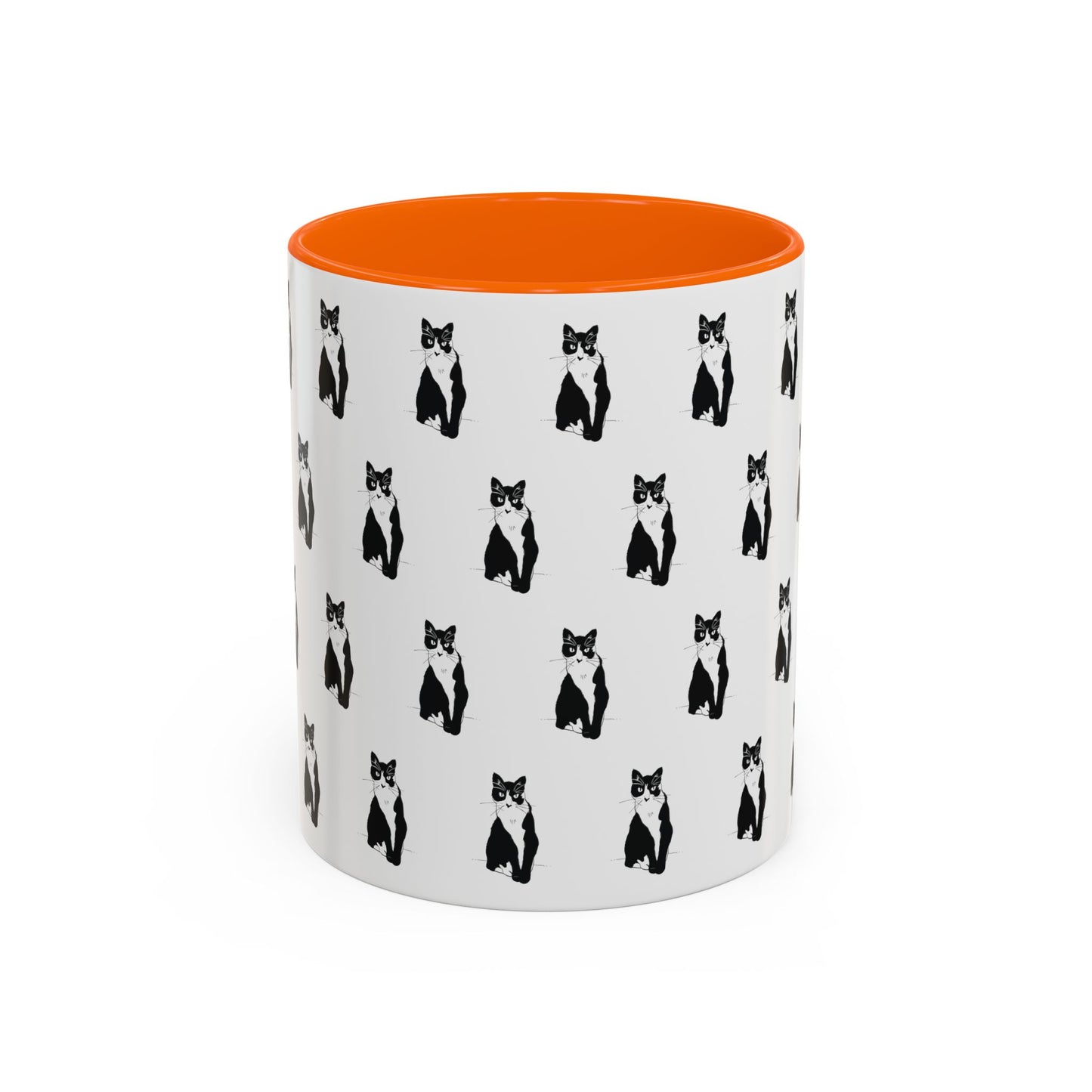 Herd of Cats Accent Mug (Transparent Style Cat) - Cat Mug