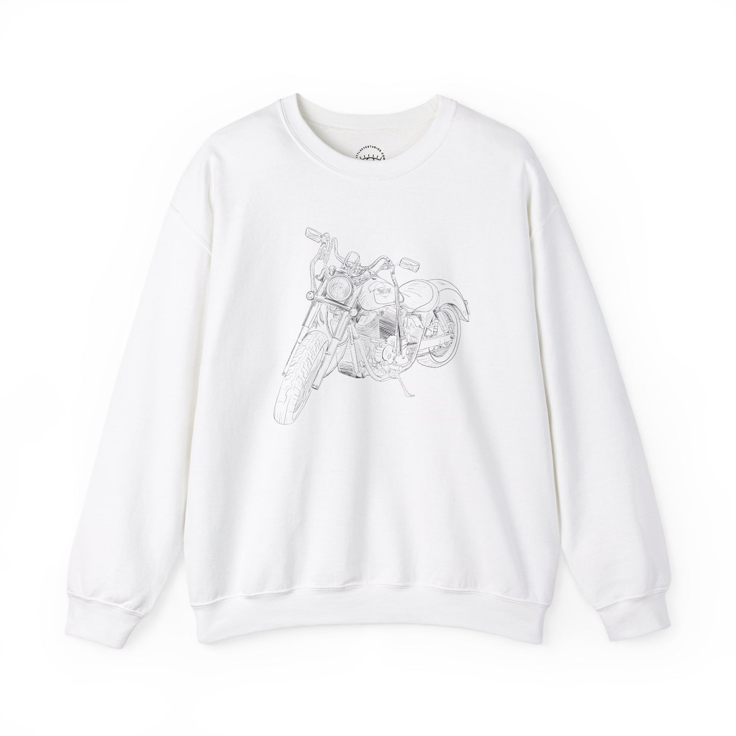 Motorcycle Drawing Sweatshirt