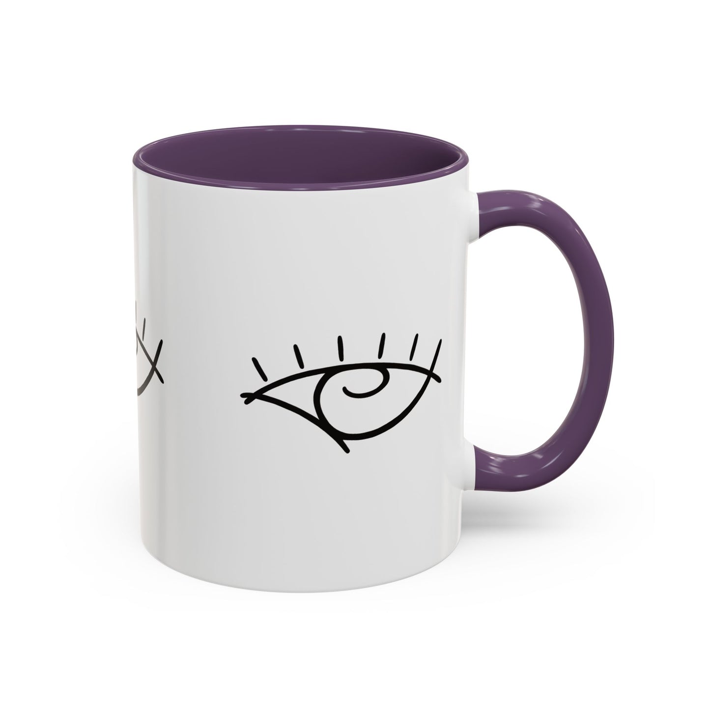 Seeing Eye Three-peat Accent Mug