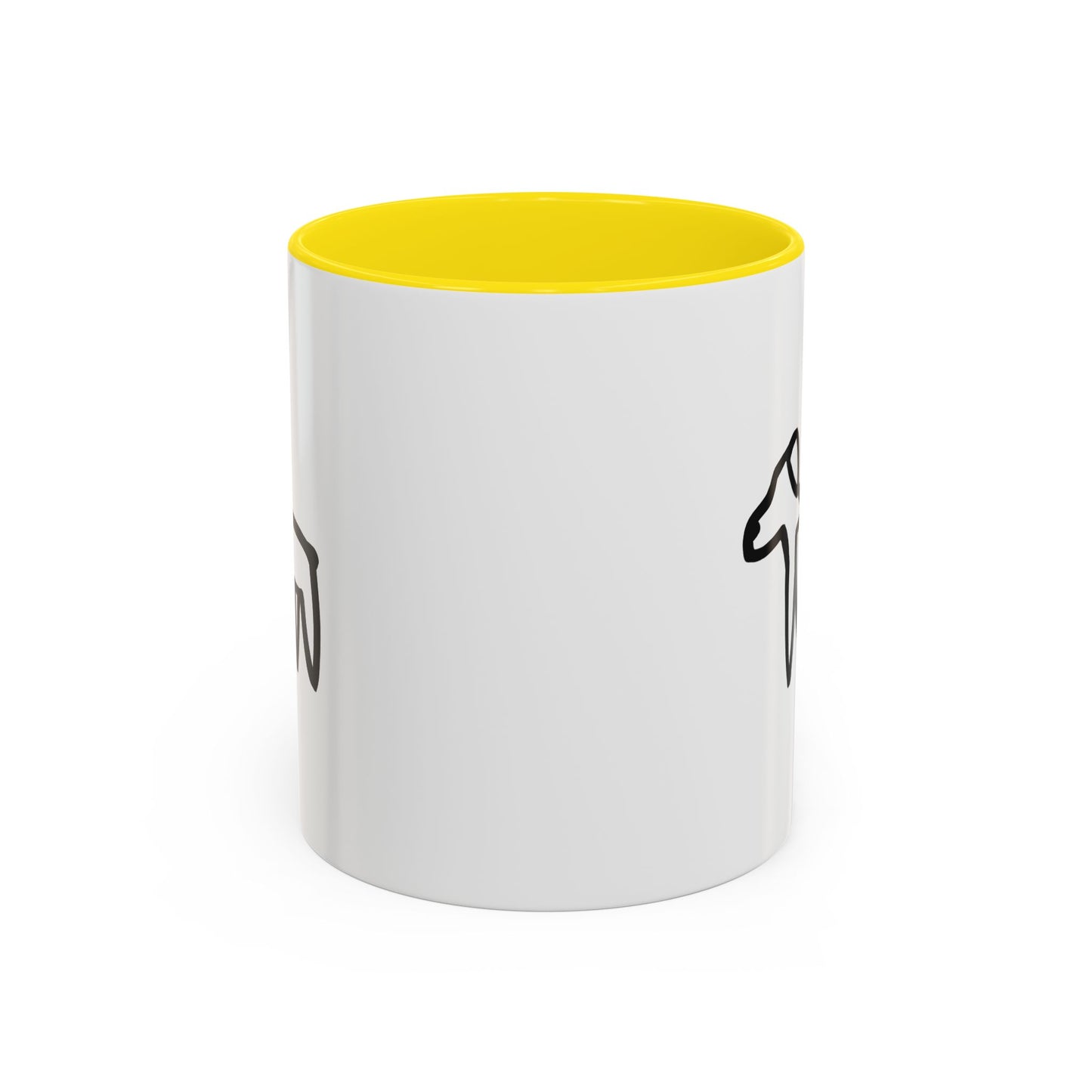 Double Dog Accent Mug