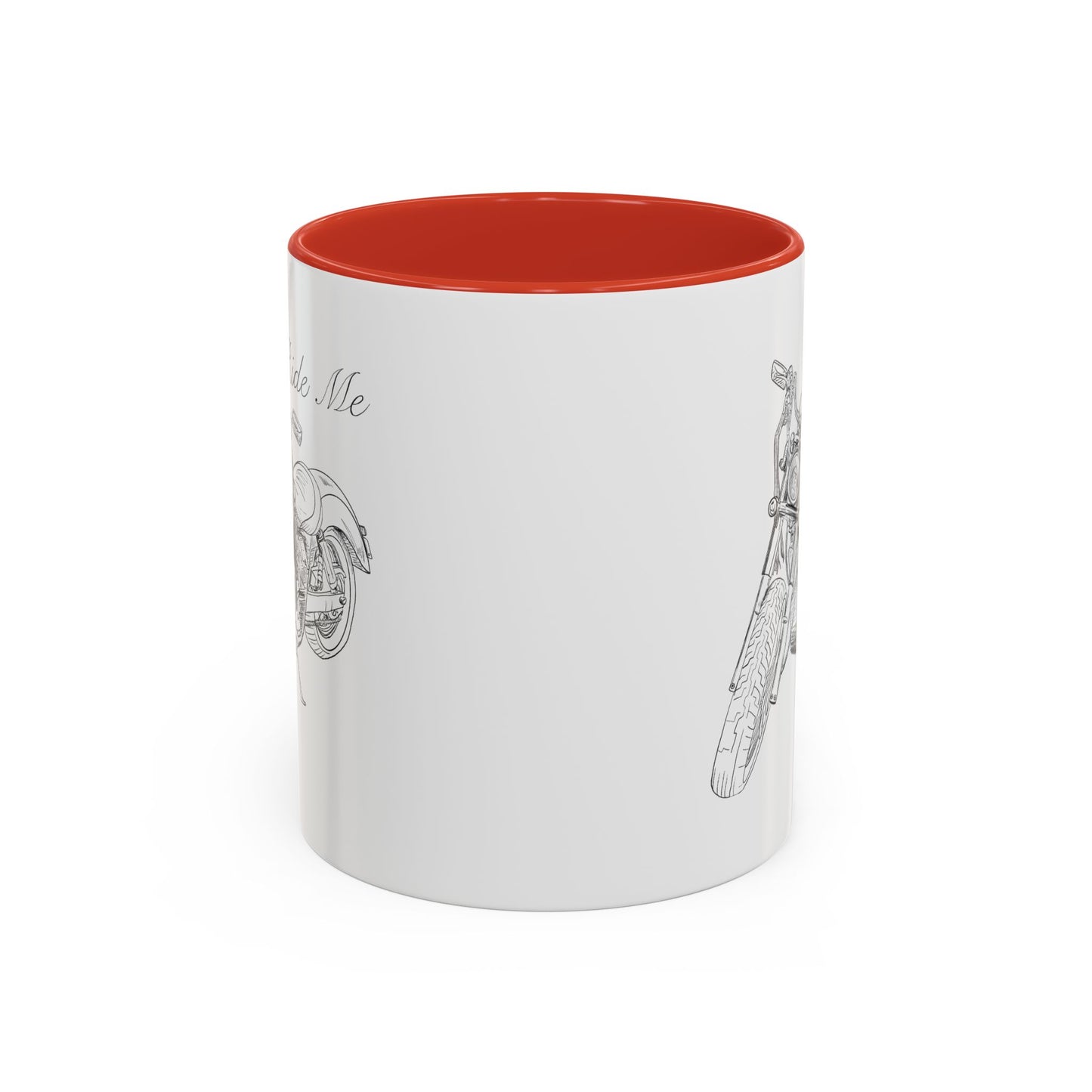 Ride Me Harley Motorcycle Accent Mug