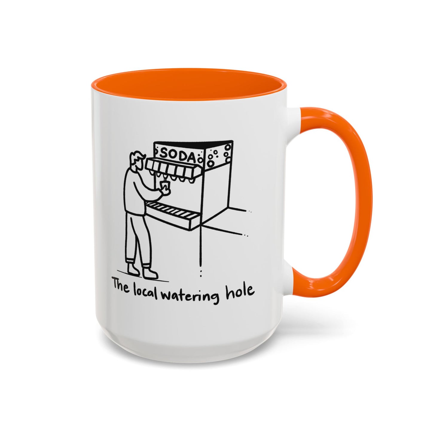 Local Watering Hole Accent Mug