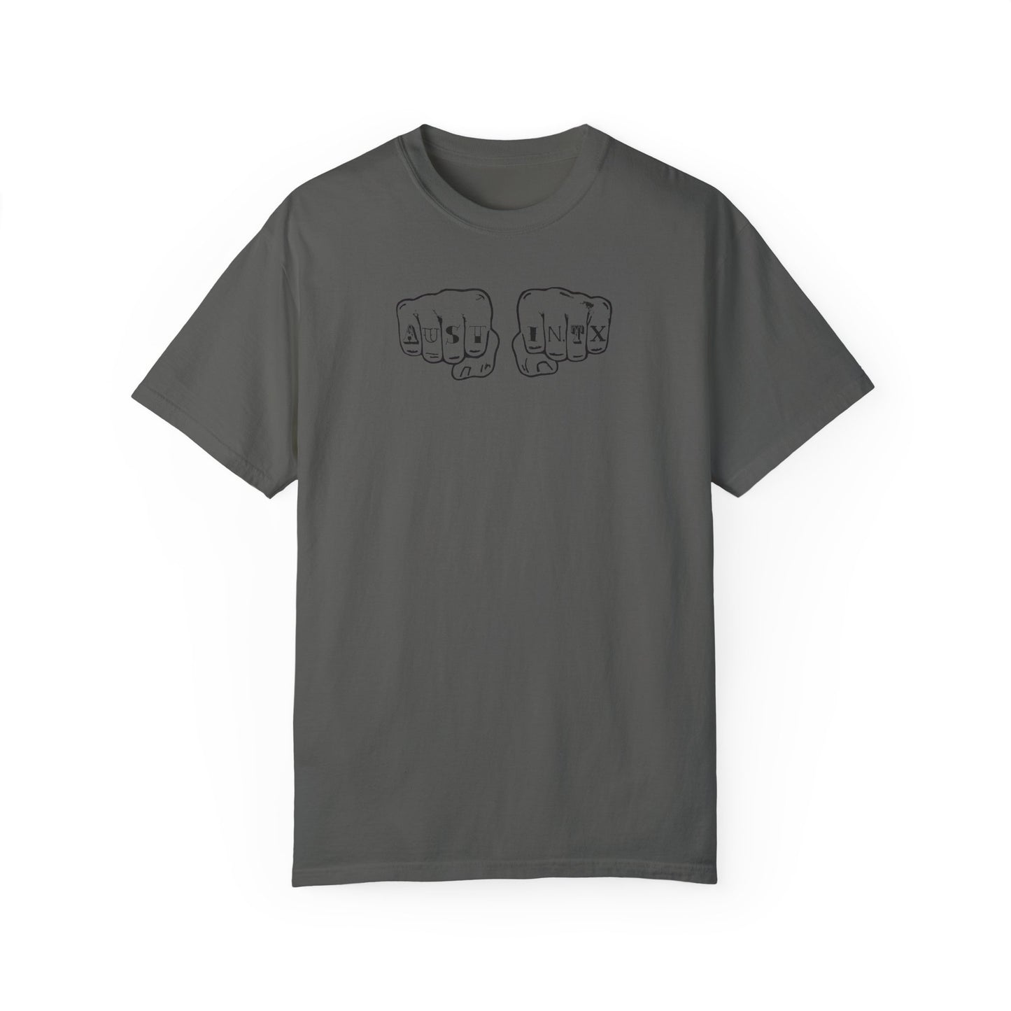 Austin Knuckle Tats - Tattooed Fists Tee