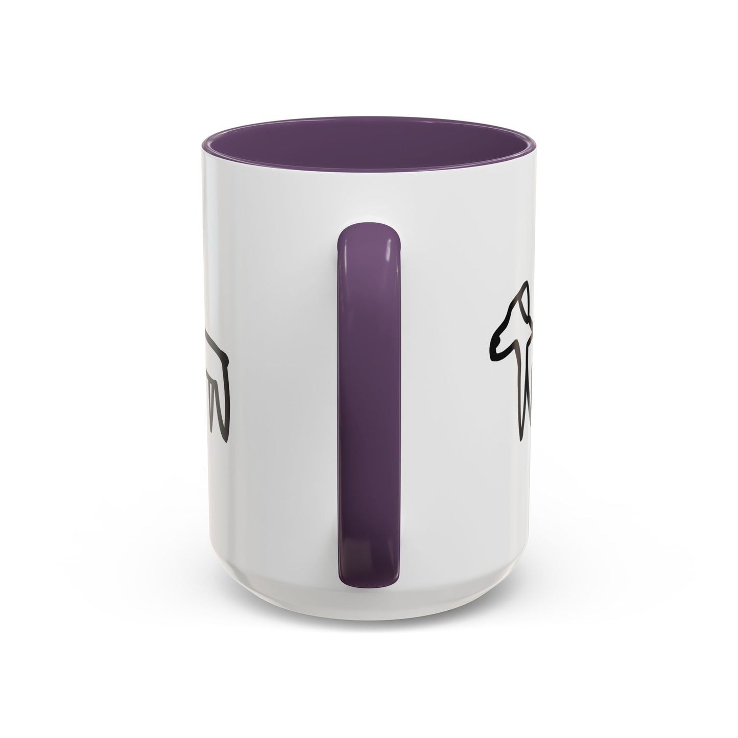 Double Dog Accent Mug