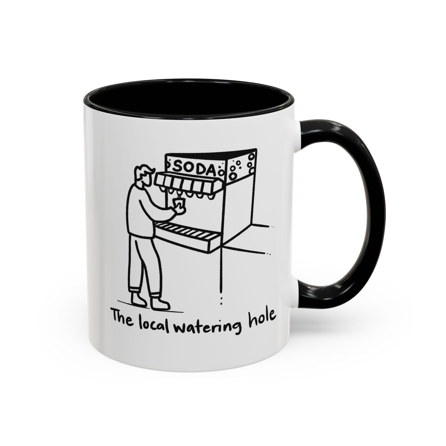 Local Watering Hole Accent Mug