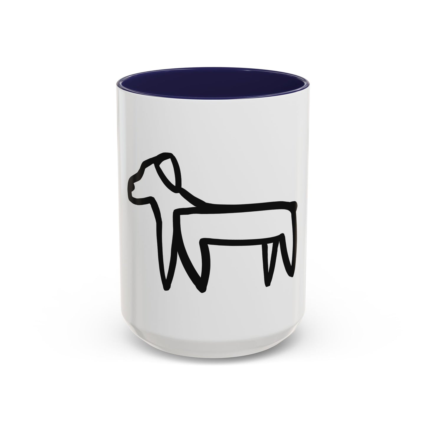 Dog Accent Mug