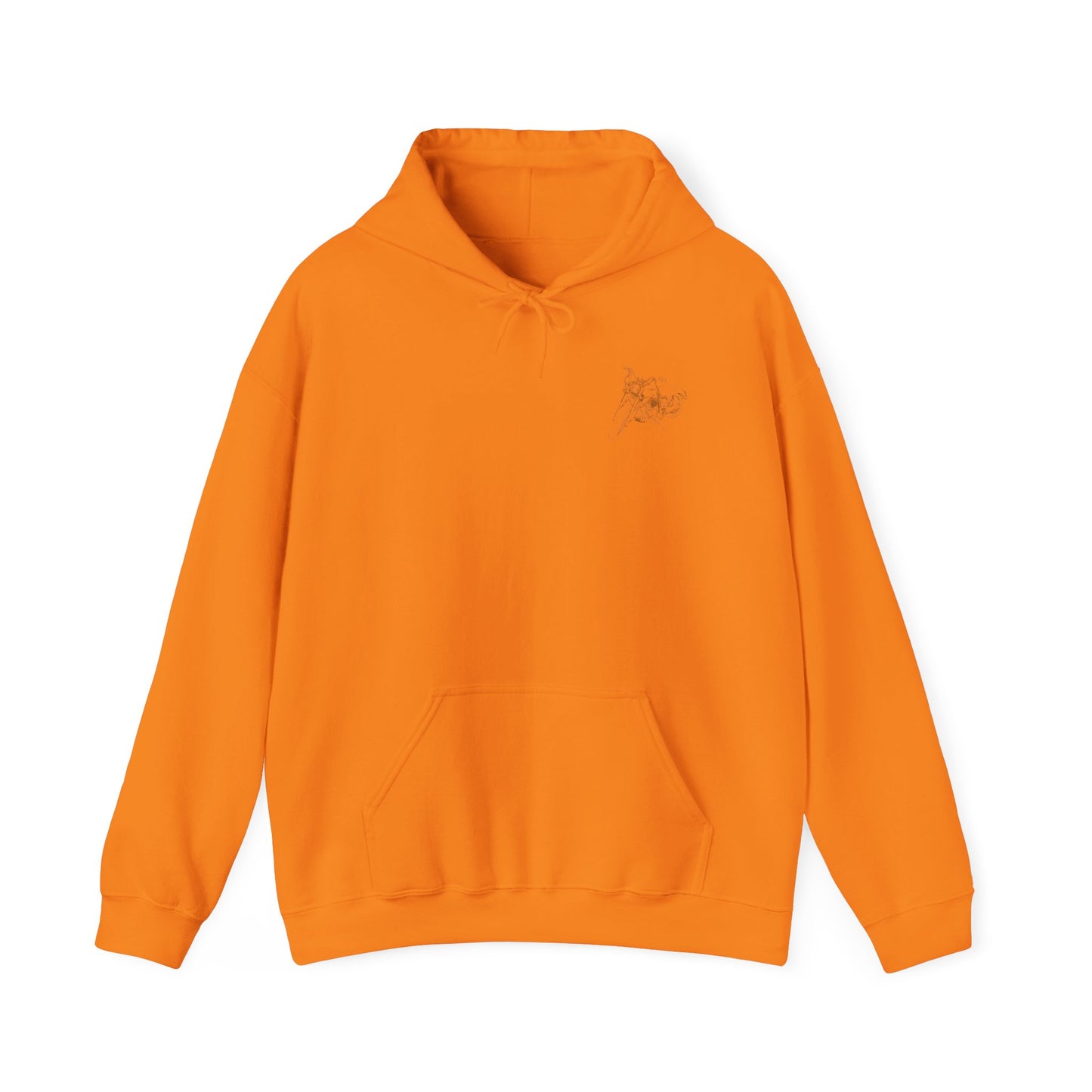 Ride Me Harley Motorcycle Drawing Hoodie Sweatshirt - Back Design