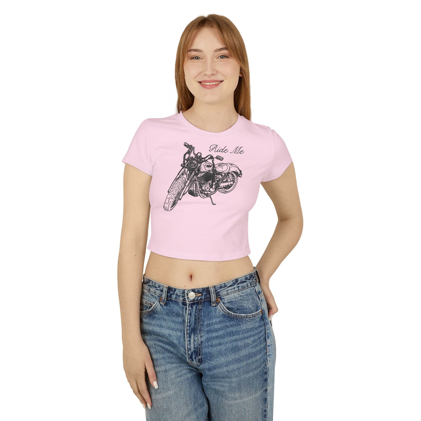 Ride Me Motorcycle Baby Tee