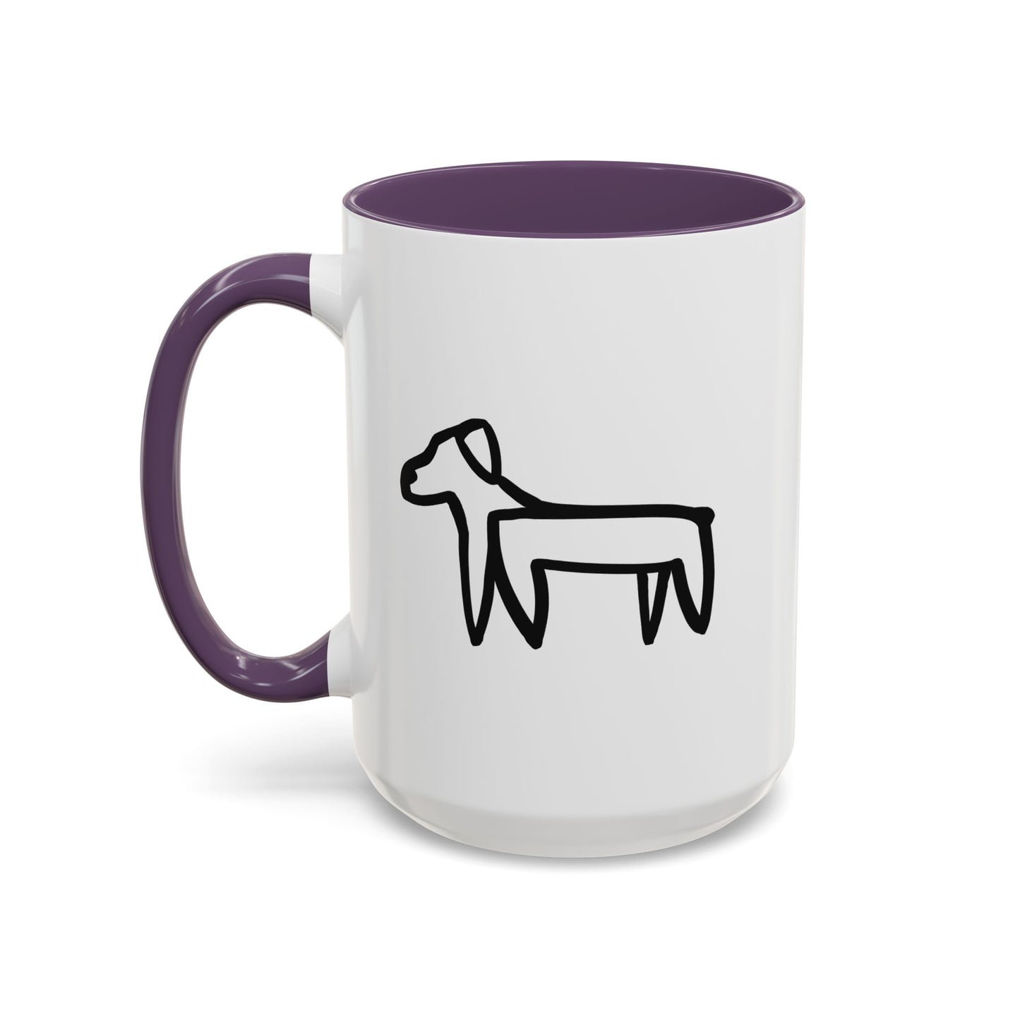 Double Dog Accent Mug