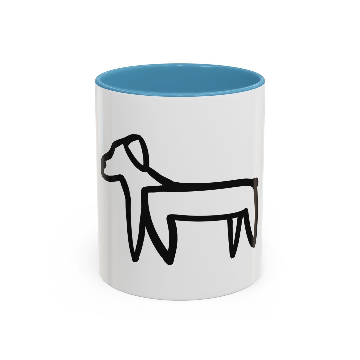 Dog Accent Mug
