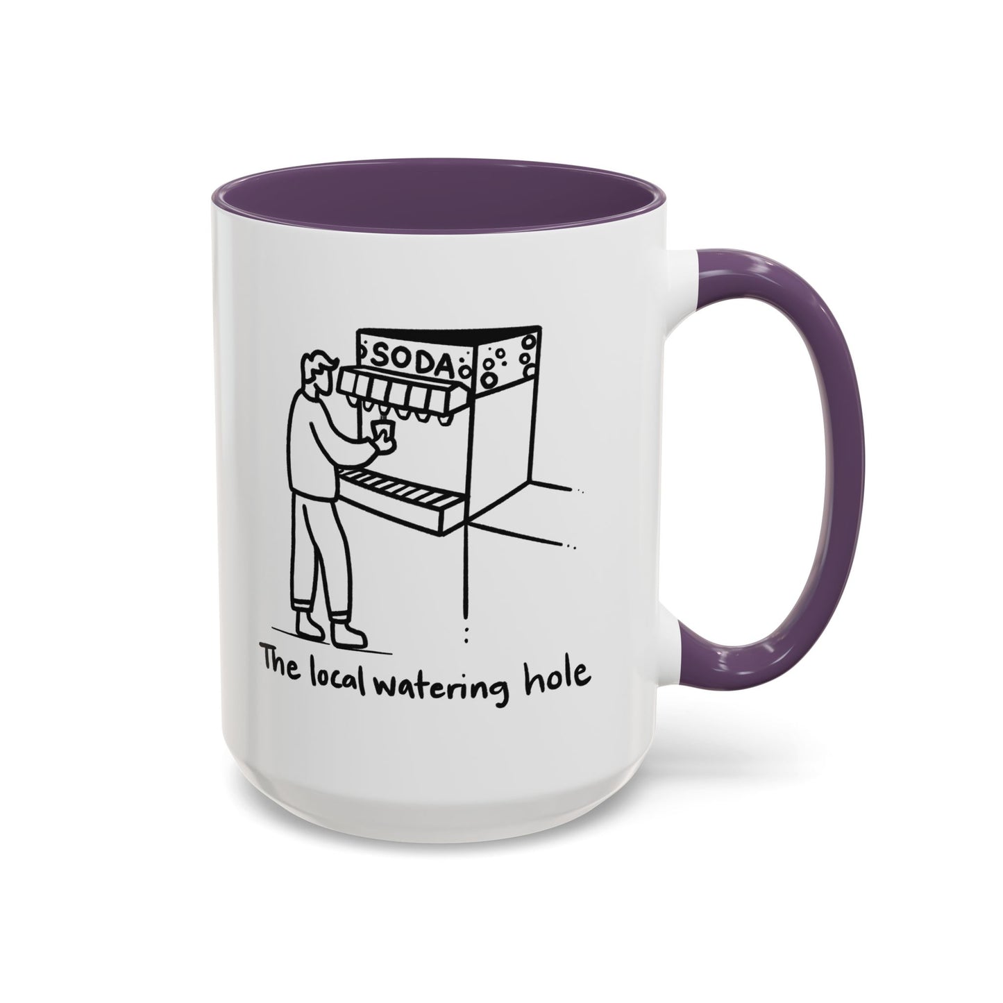 Local Watering Hole Accent Mug