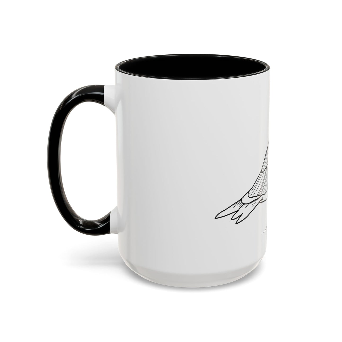 Hot Gull Accent Mug - One Bird