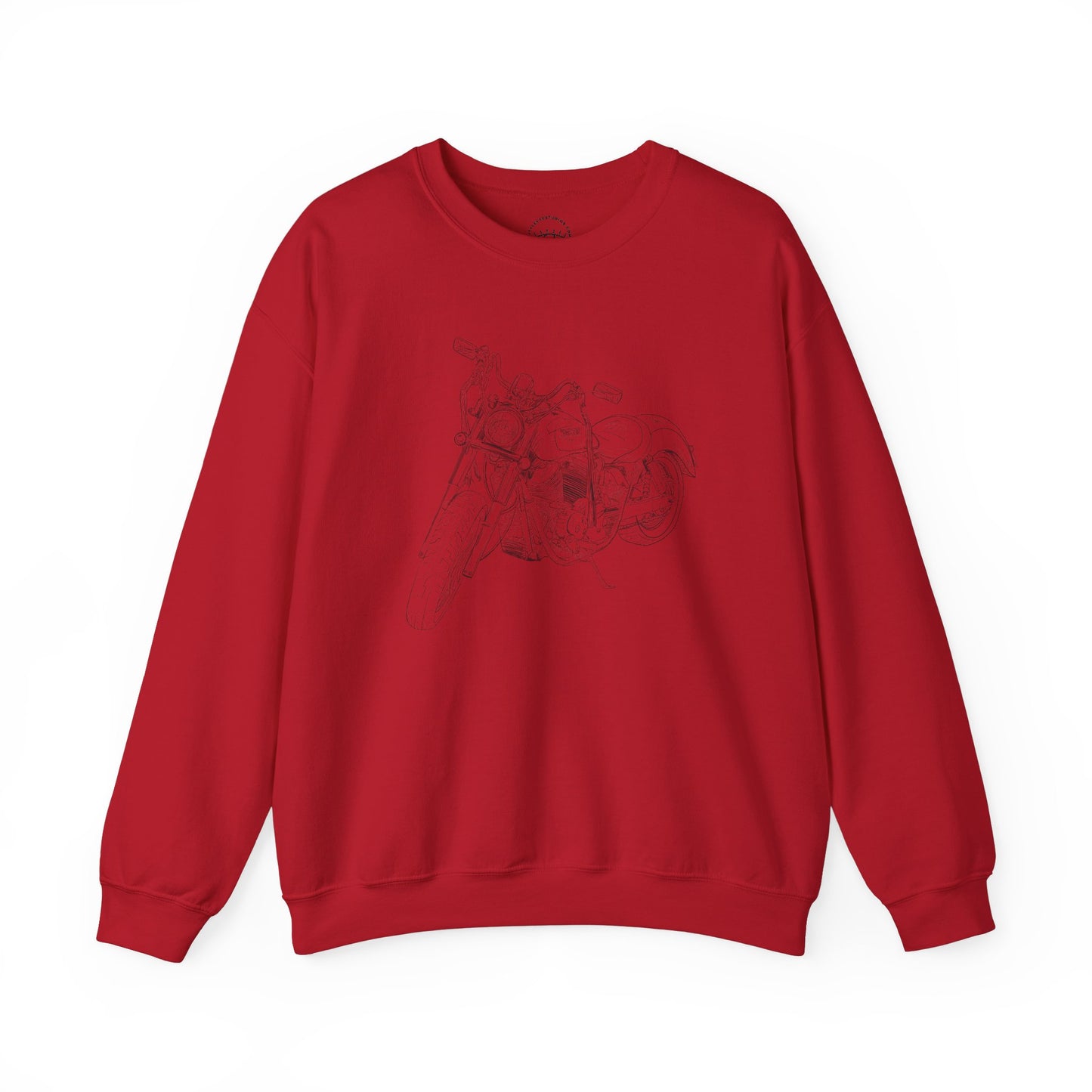Motorcycle Drawing Sweatshirt