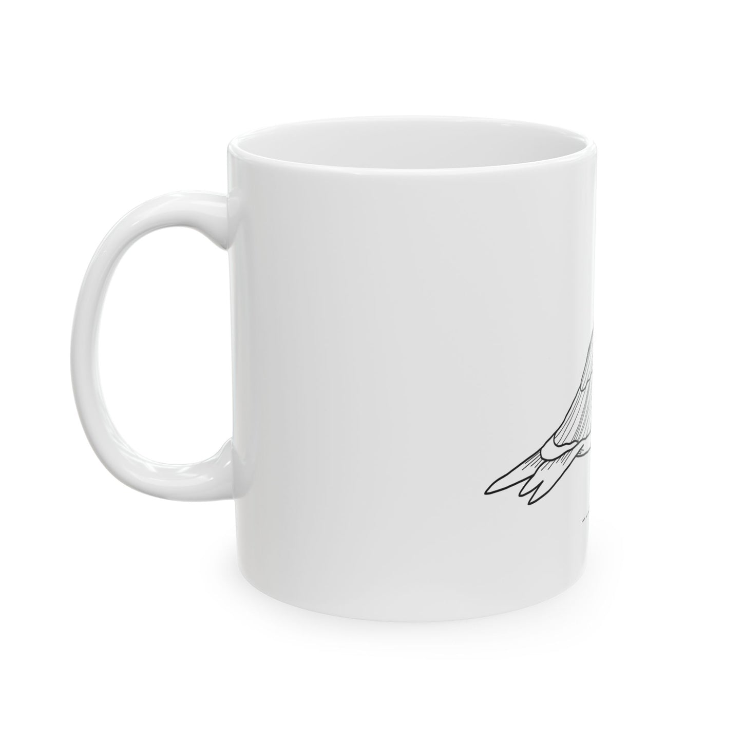 Hot Gull Mug - One Bird